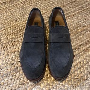 Gordon Rush grey suede loafer in excellent condition